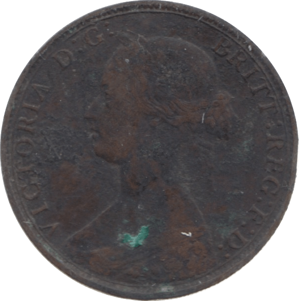 1862 HALFPENNY ( VF ) - Halfpenny - Cambridgeshire Coins