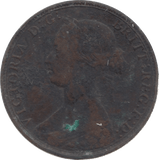 1862 HALFPENNY ( VF ) - Halfpenny - Cambridgeshire Coins