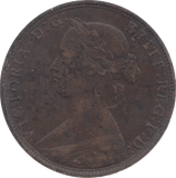 1862 HALFPENNY ( VF ) - Halfpenny - Cambridgeshire Coins