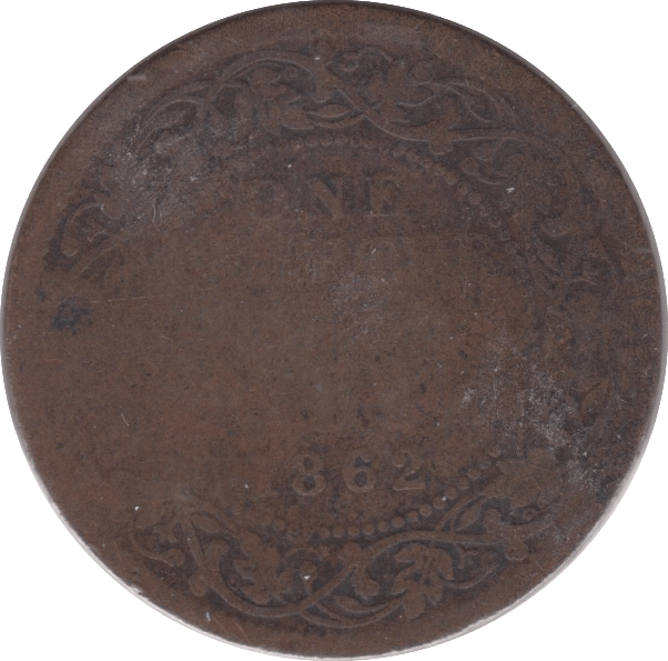 1862 INDIA 1/4 ANNA 9 - WORLD COINS - Cambridgeshire Coins