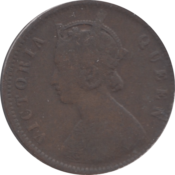 1862 INDIA 1/4 ANNA - WORLD COINS - Cambridgeshire Coins