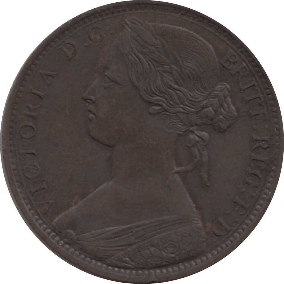 1862 PENNY 1 ( EF ) 18 - Penny - Cambridgeshire Coins