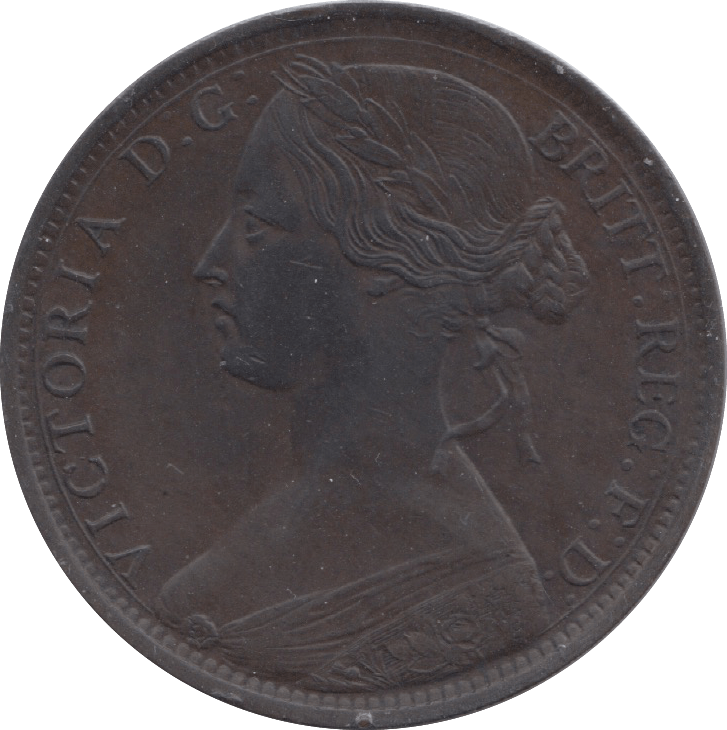 1862 PENNY ( EF ) 8 - Penny - Cambridgeshire Coins