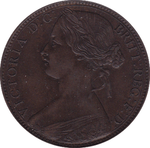 1862 PENNY ( EF ) B . - Penny - Cambridgeshire Coins