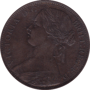 1862 PENNY ( EF ) - Penny - Cambridgeshire Coins