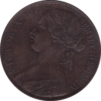 1862 PENNY ( EF ) - Penny - Cambridgeshire Coins