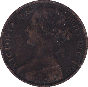 1862 PENNY ( F ) - Penny - Cambridgeshire Coins
