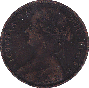 1862 PENNY ( F ) - Penny - Cambridgeshire Coins