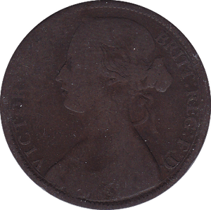 1862 PENNY ( FAIR ) - Penny - Cambridgeshire Coins