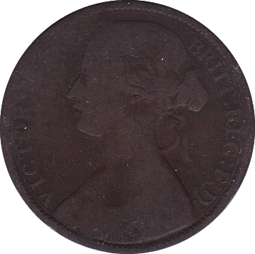 1862 PENNY ( FAIR ) - Penny - Cambridgeshire Coins