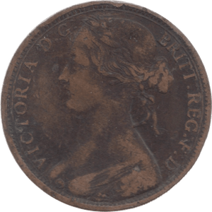 1862 PENNY ( FINE ) 4 - Penny - Cambridgeshire Coins