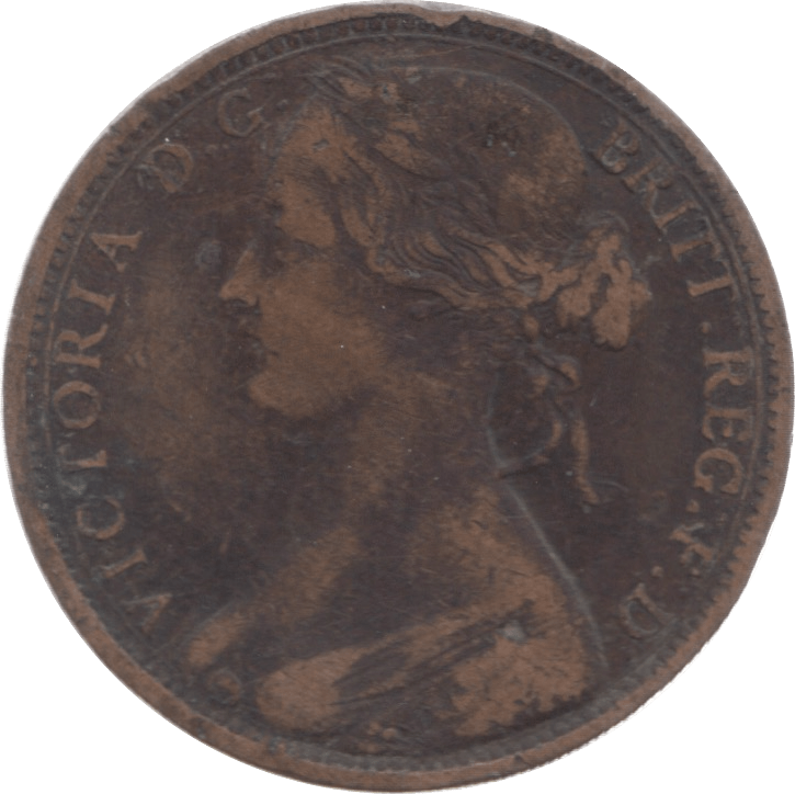 1862 PENNY ( FINE ) 4 - Penny - Cambridgeshire Coins