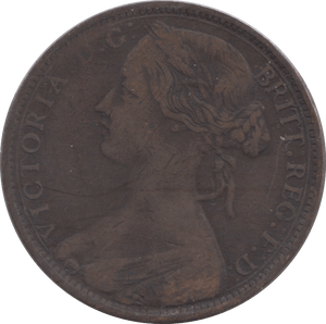1862 PENNY ( FINE ) - Penny - Cambridgeshire Coins