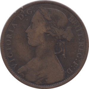 1862 PENNY ( FINE ) - Penny - Cambridgeshire Coins