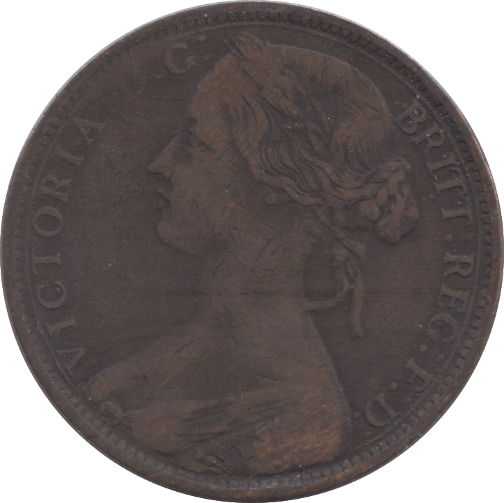 1862 PENNY ( FINE ) - Penny - Cambridgeshire Coins