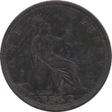 1862 PENNY ( GF ) 18 - Penny - Cambridgeshire Coins