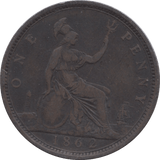 1862 PENNY ( GF ) 5 - Penny - Cambridgeshire Coins