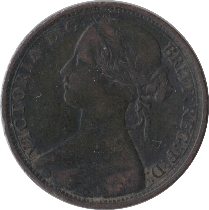 1862 PENNY ( GF ) - Penny - Cambridgeshire Coins