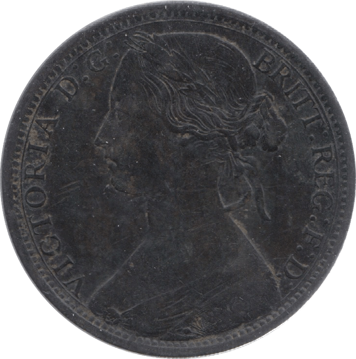 1862 PENNY ( GVF ) 18 - Penny - Cambridgeshire Coins