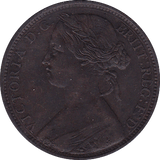 1862 PENNY ( GVF ) B - Penny - Cambridgeshire Coins