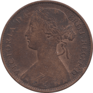 1862 PENNY ( GVF ) - Penny - Cambridgeshire Coins