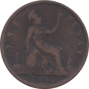 1862 PENNY ( NF ) 13 - Penny - Cambridgeshire Coins