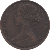 1862 PENNY ( VF ) 1 - Penny - Cambridgeshire Coins