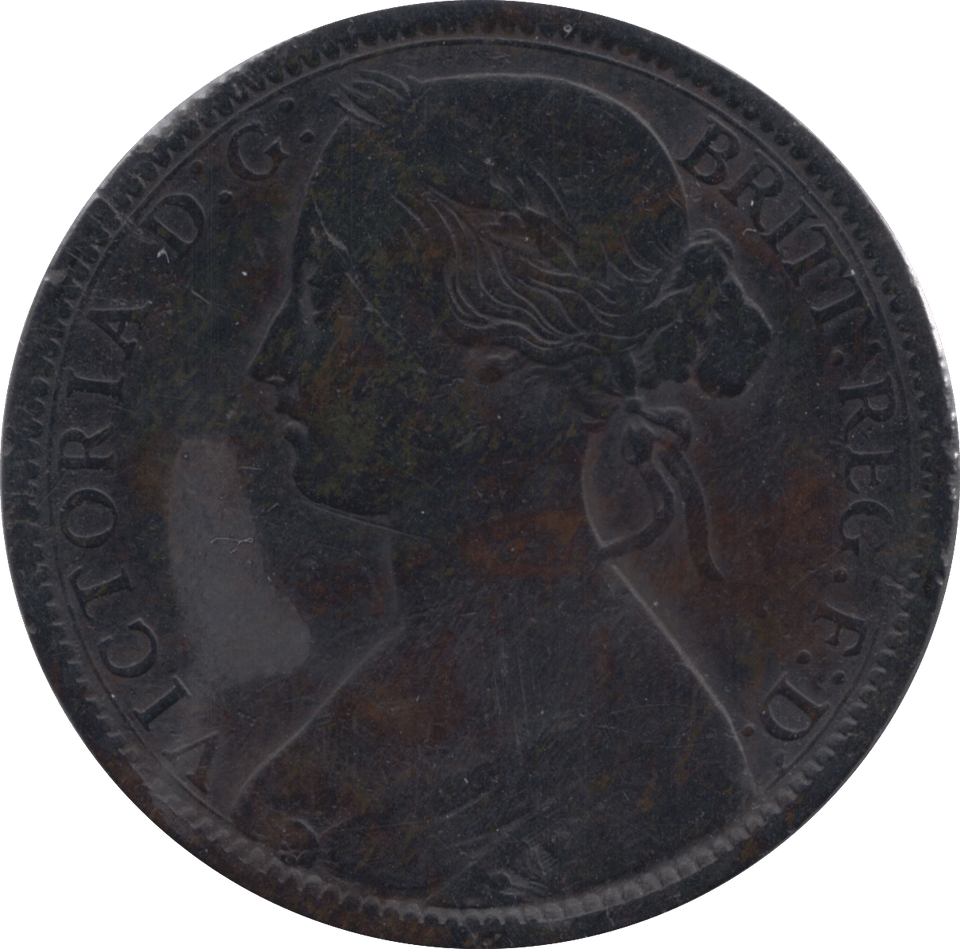 1862 PENNY ( VF ) 2 - Penny - Cambridgeshire Coins