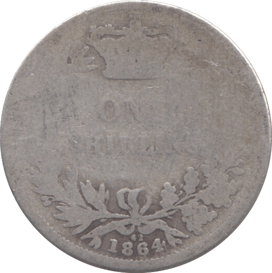 1862 SHILLING DIE 62 ( FAIR ) 13 - Shilling - Cambridgeshire Coins