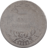1862 SHILLING DIE 62 ( FAIR ) 13 - Shilling - Cambridgeshire Coins