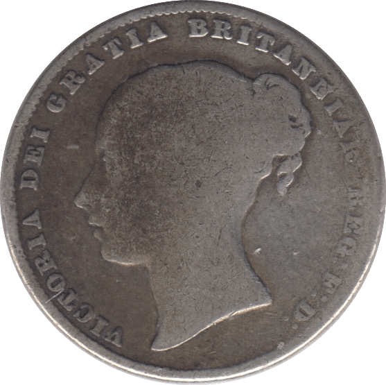 1862 SHILLING ( FAIR ) 5 - Shilling - Cambridgeshire Coins