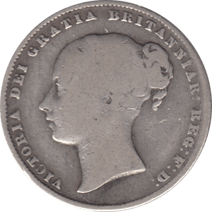 1862 SHILLING ( FINE ) - Shilling - Cambridgeshire Coins