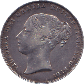 1862 SHILLING ( VF ) - Shilling - Cambridgeshire Coins