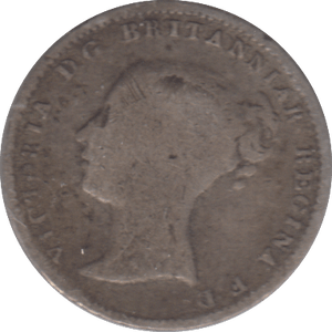 1862 SILVER THREEPENCE ( FAIR ) - Cambridgeshire Coins