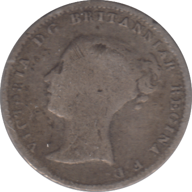 1862 SILVER THREEPENCE ( FAIR ) - Cambridgeshire Coins