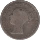 1862 SILVER THREEPENCE ( FAIR ) - Cambridgeshire Coins