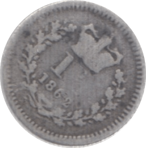 1862 THREE HALF PENCE ( FINE ) - Three Half Pence - Cambridgeshire Coins