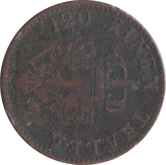1863 3 PFENNINGE PRUSSIA - WORLD COINS - Cambridgeshire Coins
