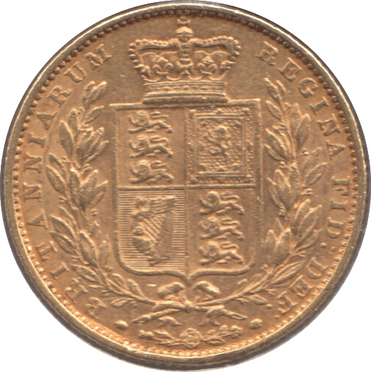 1863 GOLD SOVEREIGN ( GVF ) 2 - Sovereign - Cambridgeshire Coins