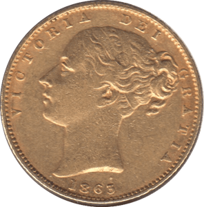 1863 GOLD SOVEREIGN ( GVF ) 2 - Sovereign - Cambridgeshire Coins