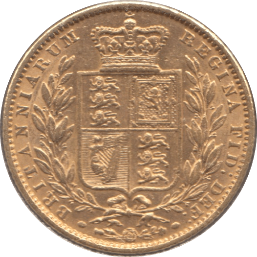 1863 GOLD SOVEREIGN ( GVF ) 3 - Sovereign - Cambridgeshire Coins