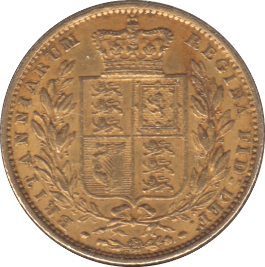 1863 GOLD SOVEREIGN ( GVF ) 5 - Sovereign - Cambridgeshire Coins