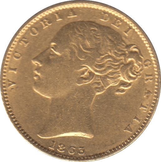 1863 GOLD SOVEREIGN ( GVF ) B - Sovereign - Cambridgeshire Coins