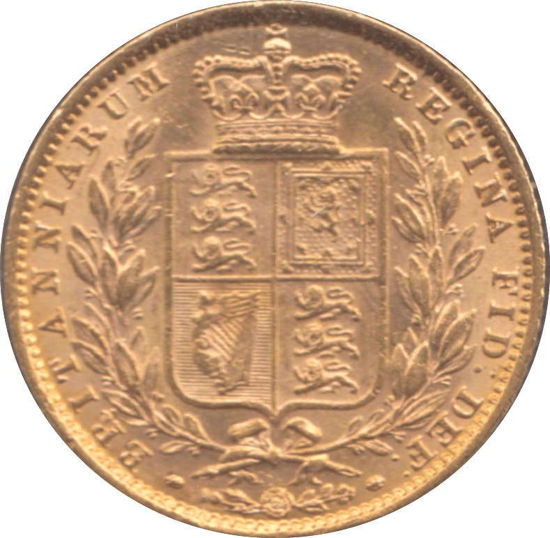 1863 GOLD SOVEREIGN ( GVF ) - Sovereign - Cambridgeshire Coins