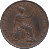 1863 HALFPENNY ( EF ) - Halfpenny - Cambridgeshire Coins