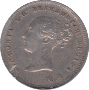 1863 MAUNDY FOURPENCE ( EF ) - Maundy Coins - Cambridgeshire Coins