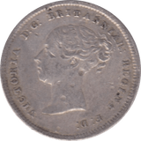 1863 MAUNDY FOURPENCE ( VF ) 1 - Maundy Coins - Cambridgeshire Coins