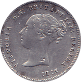 1863 MAUNDY FOURPENCE ( VF ) . - Maundy Coins - Cambridgeshire Coins