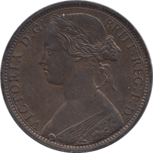 1863 PENNY ( AUNC ) - Penny - Cambridgeshire Coins