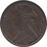 1863 PENNY ( AUNC ) - Penny - Cambridgeshire Coins
